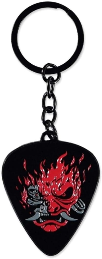 Cyberpunk 2077 - Samurai Band Merch Sleutelhanger - Zwart