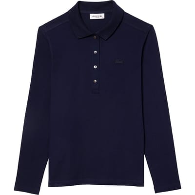 Lacoste Stretch Mini Piqué Polo Dames - Maat M (40)