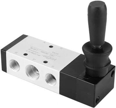 Cosensi- Pneumatische Klep 5 Poort 3 Positie - Handmatige Regelklep - Werkdruk 0~0,8Mpa - Industrieel Gereedschap - Hoogwaardige Kwaliteit - Efficiëntie Verbeteren