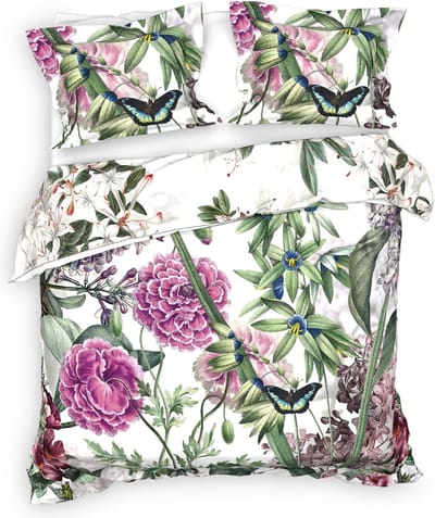 Heckettlane Murano Dekbedovertrek - Lits-jumeaux - Katoen - 260x200-220cm - Groen