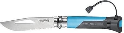 Opinel Zakmes Outdoor GrijsBlauw 19 cm