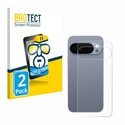 BROTECT - Screenprotector voor Google Pixel 10 Pro (Achterkant) - Folie Beschermfolie transparant 2 Stuks