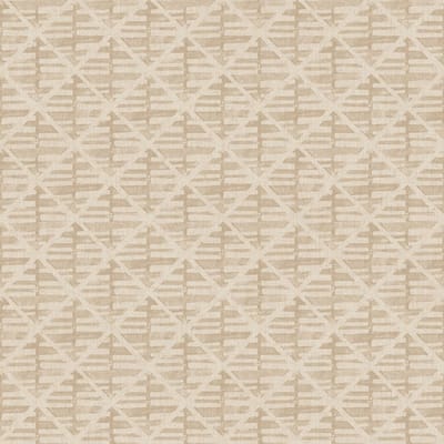Bazaar - Scandinavische Ruit - Behang - Wallpaper - Muurdecoratie - Vliesbehang - Beige - 0,53 x 10 M.