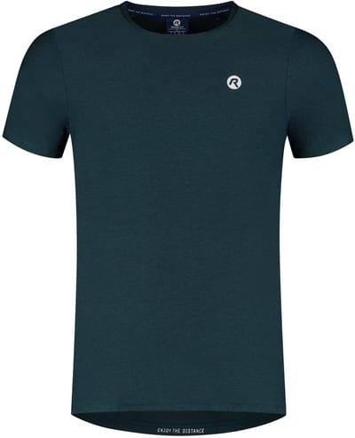 Rogelli Essential Heren Hardloopshirt - Korte Mouw - Blauw