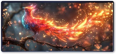 Grote muismat - Bureauonderlegger toetsenbord - Gaming en kantoor - Gestikte randen anti-slip - 120x60 cm - Zwart