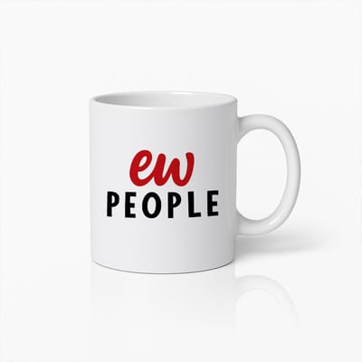 Grappige Mok 330ml – “Ew People” Quote Beker – Sarcastisch Cadeau voor Introverten, Kantoor Humor Drinkbeker