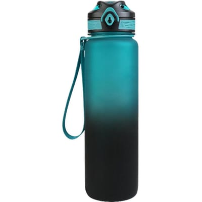 Nieuwe Gradient Ruimte Beker Outdoor Sport Waterfles Stuiterende TRITAN Mat Plastic Bekers met Hoge Waarde. 650ml