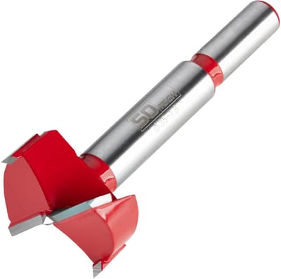 SOTECH Precisie Forstner Boor Ø 35 mm x 90 mm ONDERDEEL voor boormal BSK-35-T45/52 en BS-35-T45/T48/T52 Pottenboor met centreerpunt