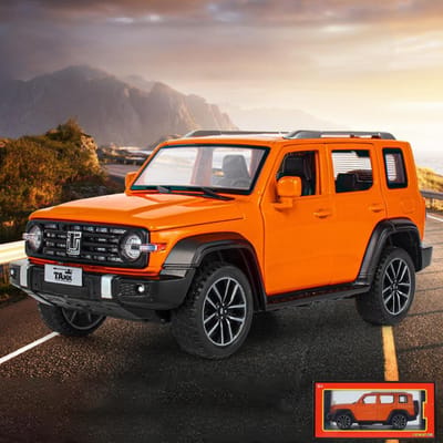 1:32 Tank 300 Explorer Off Road SUV Legering Metaal Diecast Model Auto Interieur Ornament Verzameling Hobby Centraal Bedieningsscherm Cadeau