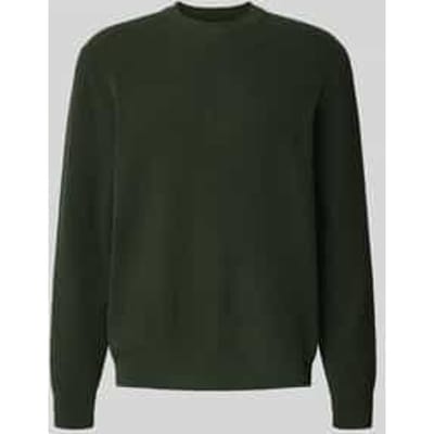 Regular fit shirt met lange mouwen en ronde hals