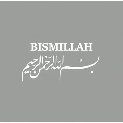 Arabische Islamitische Auto Stickers, Waterbeker Stickers, Laptop Stickers, Auto Stickers, Raam Stickers A&one-size wit