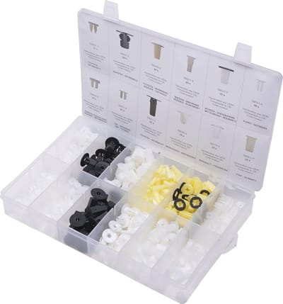 SW-Stahl S8031 borgmoeren assortiment 350 stuks kunststof