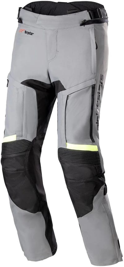 Alpinestars Bogota' Pro Drystar 3 Seizoenen Broek Donkergrijs Geel Fluo - Maat S - Broek
