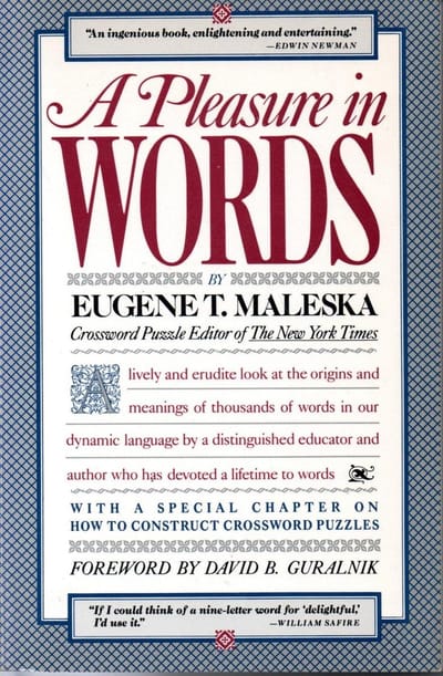 A Pleasure in Words