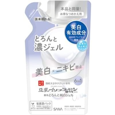 SANA - Soy Milk Whitening 6 In 1 Concentrated Gel - Dagcrème