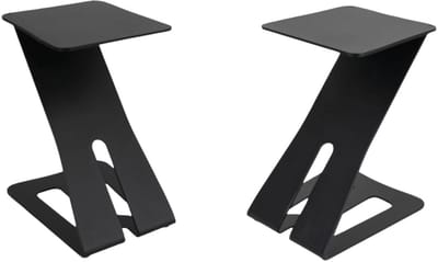 Showgear Table Monitor Z-Stand Twee studiomonitor speaker tafelstatieven - zwart