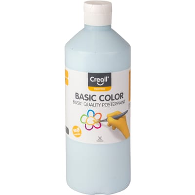 Plakkaatverf Creall basic pastel blauw 500ml