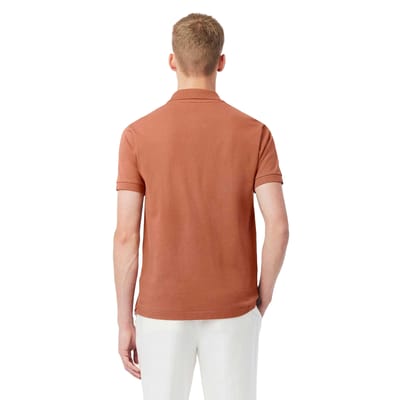 Lacoste Heren L.12.12 Original Pique Klassiek Poloshirt (Lichtbruin)
