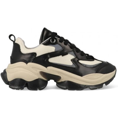 Bronx Sneakers Linn-y 66461B-OA-3736 Zwart / Beige -42
