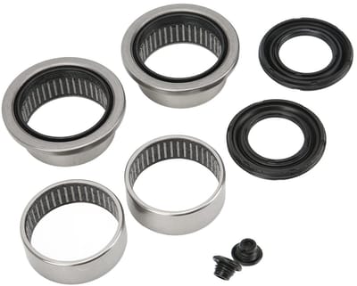 Dailygoods- Reparatiekit Staal Legering - Achteras Beam - 8 Stuks - Vervanging - Lagers/Bearing Shells/Bussen - 47mm As