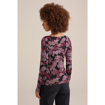 WE Fashion T-shirt Purple Taglia: 3XL | Maglie a manica lunga Outlet | Donna | Viola