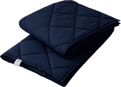Hoesloos Dekbed - 140x200cm – Wasbaar, Ademend en Zacht – Navy