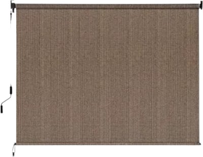 Buiten blinds rolgordijn - Zonnescherm - Jaloezieen - Curtains - Oprolbaar - 240x180cm - Bruin