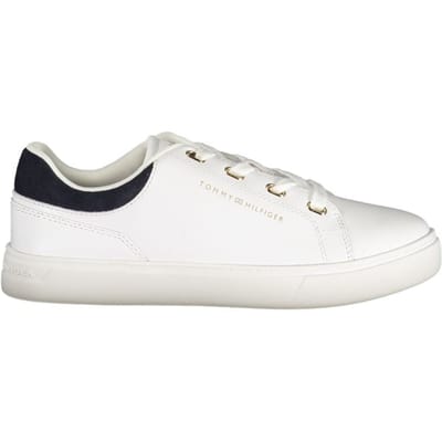 Tommy Hilfiger Bianco Polyurethaan Dames Sneaker