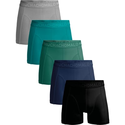 Muchachomalo – Boxershort Heren – 5 Pack – Katoenen Ondergoed – Normale Lengte – Onderbroeken Heren – Boxershorts