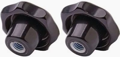 M10 Sterknop rond 50 mm met ijzeren draadbus - per 2 stuks - Stergreep - inwendig draad
