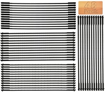 Figuurzaagbladen Set - Precisie zaagbladen - Gedetailleerd zagen - Verschillende tanddiktes - 127 mm lengte