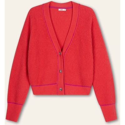 Oilily Vaughn Vest- maatXS Langoustino