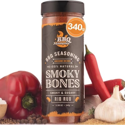 Natuurlijke BBQ Dry Rub voor Perfecte Ribbetjes - 340g