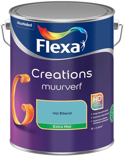 Flexa - Creations Muurverf Extra Mat - Vol Eiland - Mengverf - 5 L