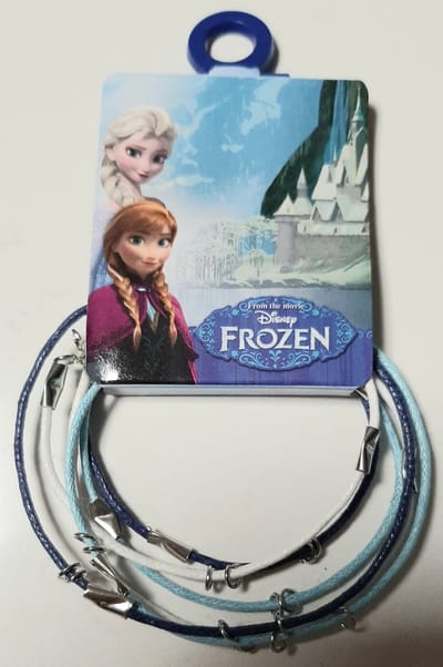 Disney Frozen armband touw - bedeltjes - schoencadeau meisjes
