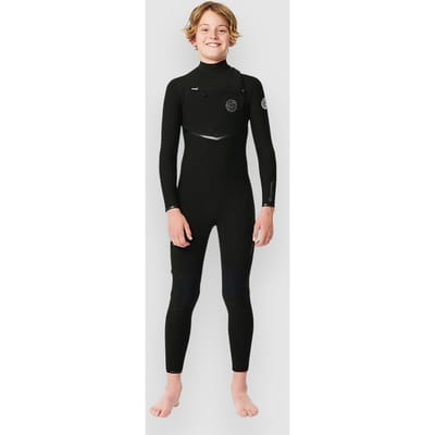 Rip Curl Flashbomb 5/3 C/Zip Kids Wetsuit zwart