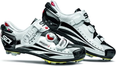 Sidi DRAGON 3 Mountainbikeschoenen Wit/Zwart Vernice - Maat 48
