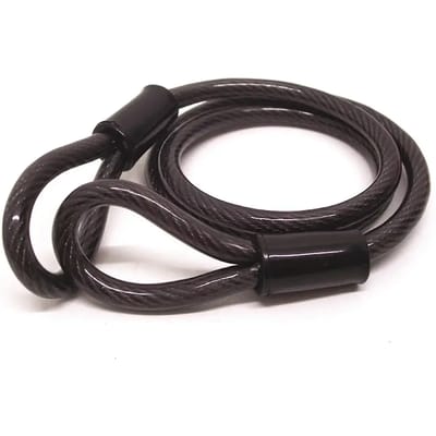 Snijbestendig stalen kabelslot met plastic coating BCR