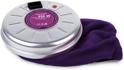 Bedwarmer - Elektrische deken - Bed verwarmen - Thermo-accumulatorsysteem - 18 x 5 x 18 cm - Wit