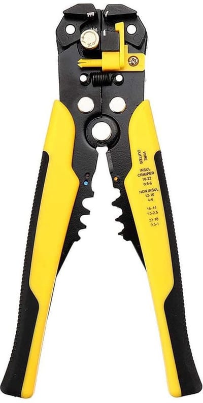 MMOBIEL automatische draad stripper krimper striptang 10-24 AWG 0,2-6,0mm ²