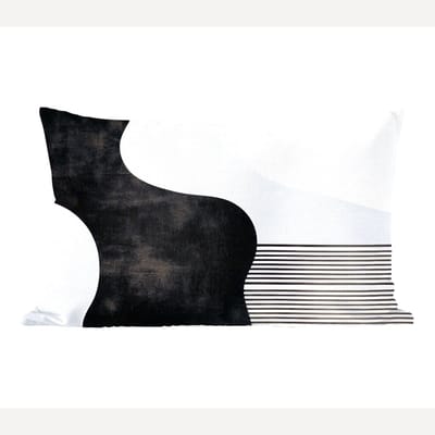 Sierkussens - Kussentjes Woonkamer - 50x30 cm - Abstract - Japandi - Beige - Modern
