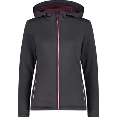 Dames fleece met capuchon CMP
