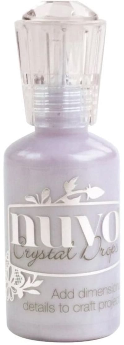 Crystal drops wisteria purple - Nuvo