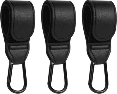 Set van 3 Buggy Clips voor Kinderwagens - Universele Carabiners voor Winkeltassen en Accessoires