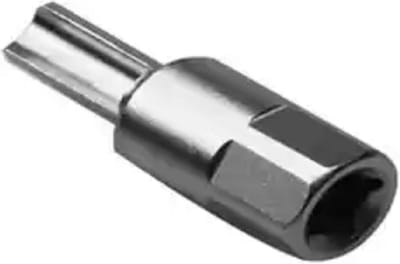 Speciale dopsleutel voor het losdraaien van de kunststof carterplug zoals bij de laatste VAG modellen vanaf 2012. Aandrijving 1/4"
