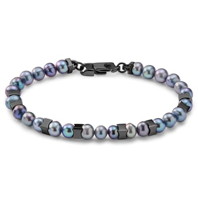 Ocata | Armband met Zwarte Parels
