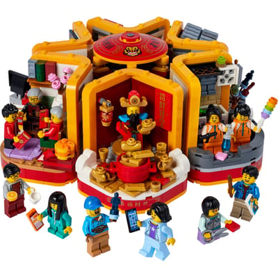 LEGO Lunar New Year Tradities bouwset - feestelijk speelgoed.