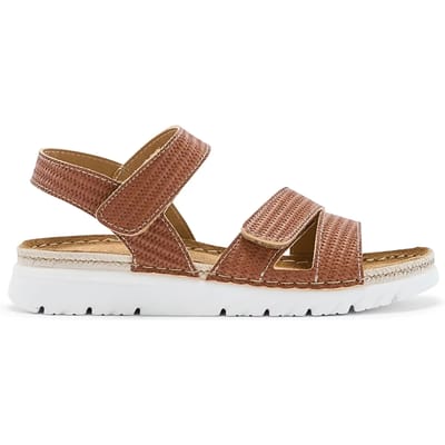 Vrouwelijke klittenbandsandalen Pédiconfort