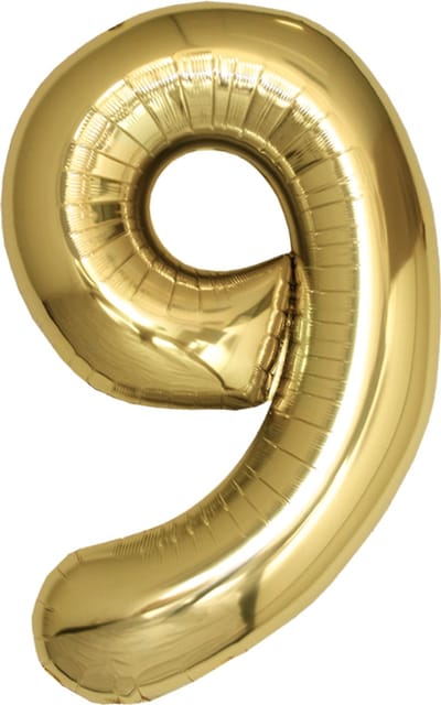 BTH – Feestartikelen – Ballonnen – Champagne Goud - Feestje – Cijfer - Ballon - Verjaardag Versiering - Feestversiering – Decor - helium
