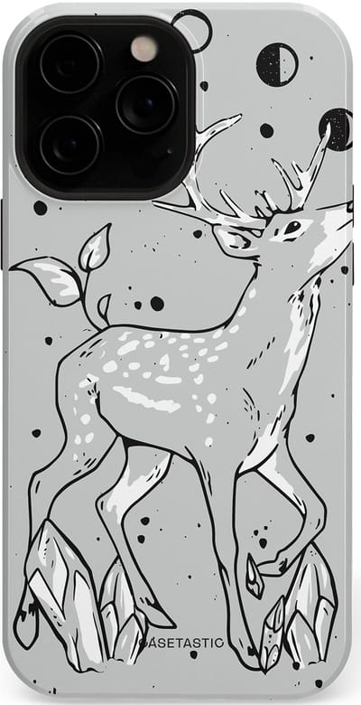 Casetastic Hoesje Geschikt voor Apple iPhone 13 Pro Max Magsafe - Stijlvolle Beschermende Duo-layer Case - Kristalwoud